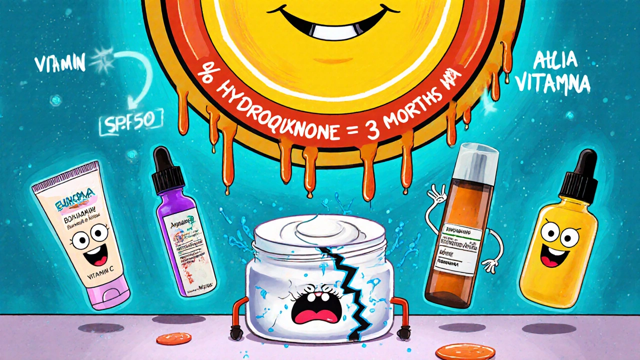 Eukroma Cream vs Alternatives: Hydroquinone Skin Lighteners Compared