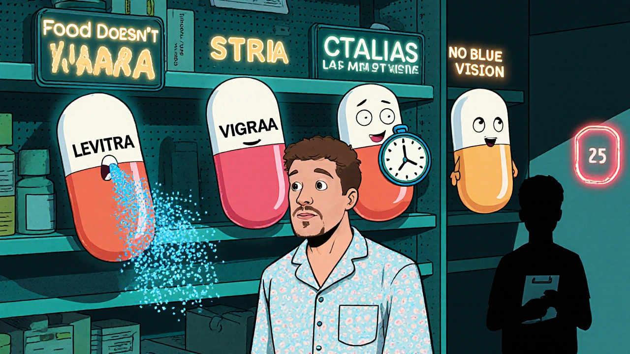 Levitra (Vardenafil) vs. Other ED Medications: What Works Best?