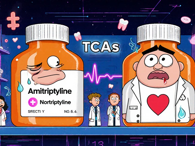 Tricyclic Antidepressant Side Effects: Amitriptyline, Nortriptyline, and Other TCAs Explained