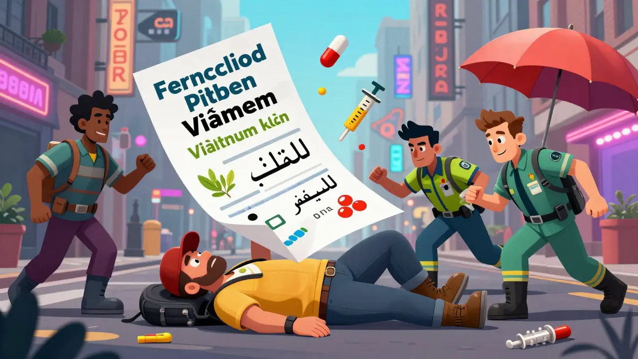 How to Keep a Medication List in Multiple Languages for Emergencies