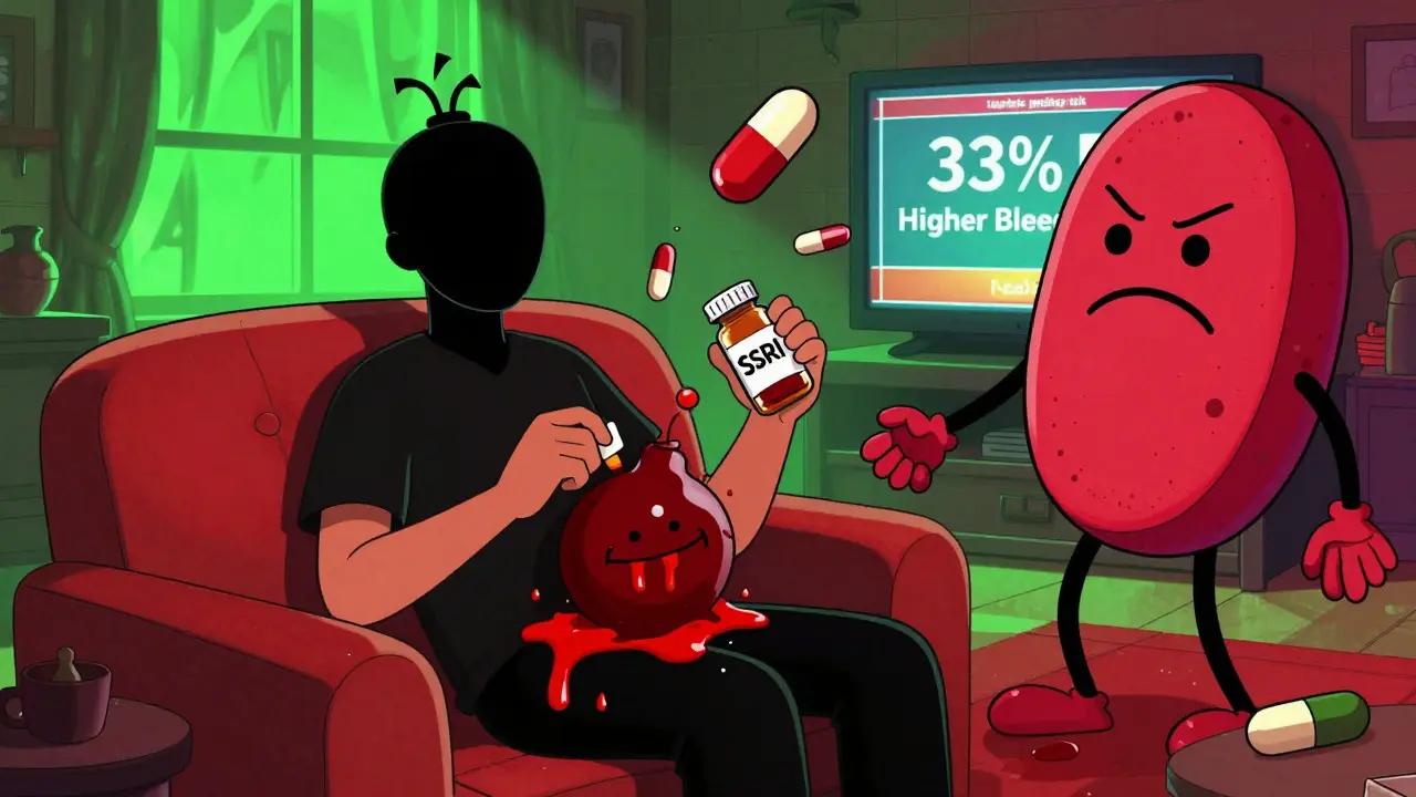 SSRIs and Anticoagulants: What You Need to Know About the Bleeding Risk