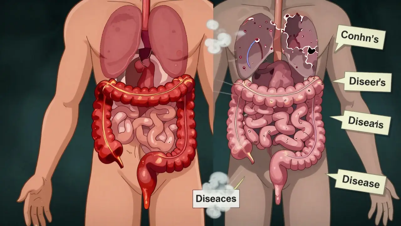 Inflammatory Bowel Disease: Crohn’s Disease vs. Ulcerative Colitis