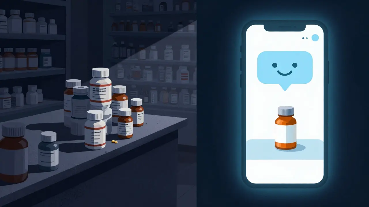 Comparison of expensive pharmacy vs affordable online option