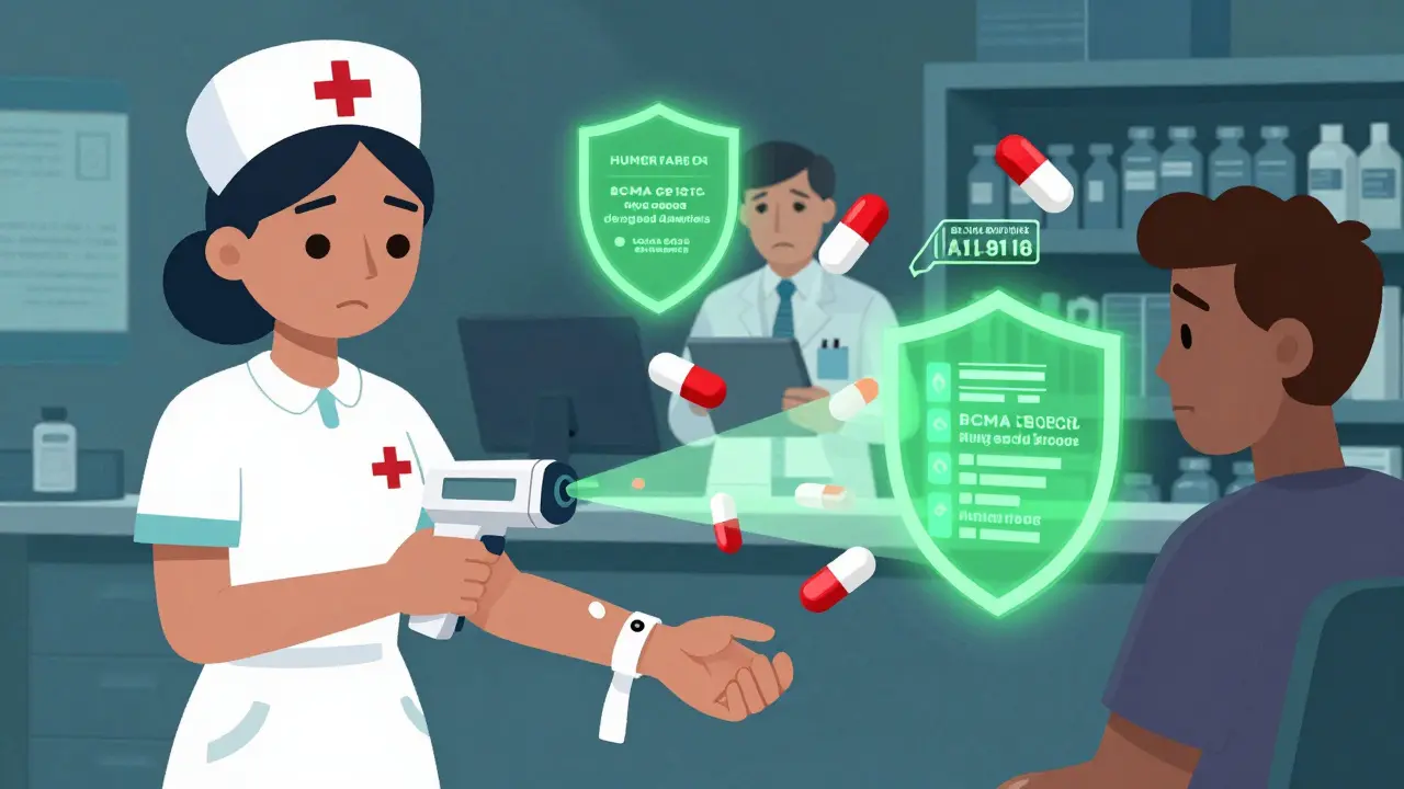 Digital shields protecting patients from medication errors via tech